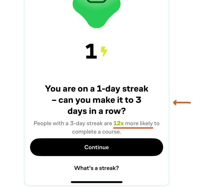 Use a nearer milestone — Brilliant interface example